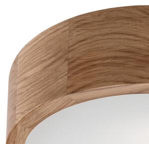 Stropné svietidlo OAK 1xE27/60W/230V dub, pr. 27,5 cm