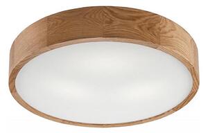 Stropné svietidlo OAK 3xE27/60W/230V dub, pr. 47,5 cm