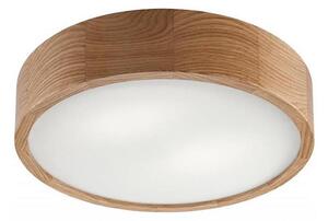 Stropné svietidlo OAK 2xE27/60W/230V dub, pr. 37,5 cm