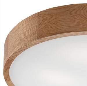 Stropné svietidlo OAK 3xE27/60W/230V dub, pr. 47,5 cm