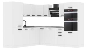 Kuchynská linka Belini Premium Full Version 480 cm biely mat s pracovnou doskou STACY Výrobca