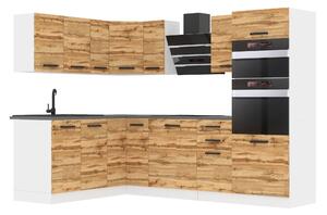 Kuchynská linka Belini Premium Full Version 420 cm dub wotan s pracovnou doskou MELANIE Výrobca
