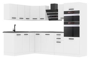 Kuchynská linka Belini Premium Full Version 420 cm biely mat s pracovnou doskou MELANIE Výrobca