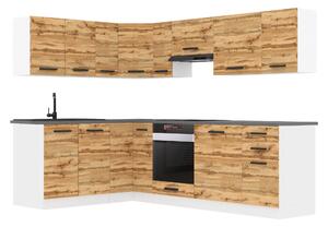 Kuchynská linka Belini Premium Full Version 420 cm dub wotan s pracovnou doskou JANET Výrobca