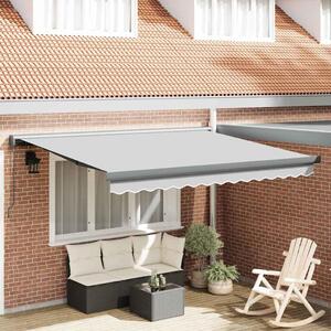 Maison Exclusive - Markíza Antracit 3,5 x 2,5 m Kov