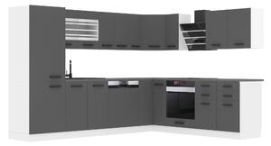 Kuchynská linka Belini Premium Full Version 520 cm šedý mat s pracovnou doskou JULIE Výrobca