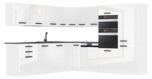Kuchynská linka Belini Premium Full Version 480 cm biely lesk s pracovnou doskou JANE Výrobca