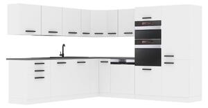 Kuchynská linka Belini Premium Full Version 480 cm biely mat s pracovnou doskou JANE Výrobca