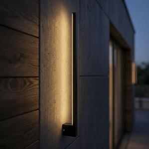 Kanlux 45871 - LED vonkajšie nástenné svietidlo YALTE LED/11W/230V 3000/4000/6500K IP54 čierna
