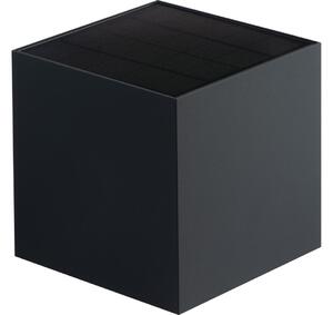 Kanlux 28997-LED Solárne nástenné svietidlo REKA LED/6W/230V 3000/4000/6500K IP65 čierna
