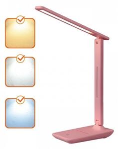 LED Stmievateľná stolová lampa NOBLITE N LED/7W/230V 3000/4000/6500K ružová