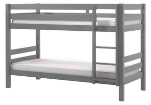 Poschodová posteľ pre dve deti Pino grey