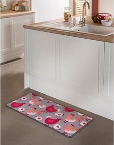Kuchynský koberec s motívom sliepočiek