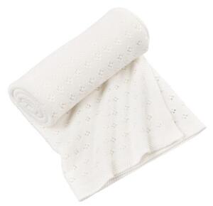 Cotton & Sweets Bambusová deka biela 80×100 cm