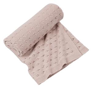 Cotton & Sweets Bambusová deka ružová 80×100 cm