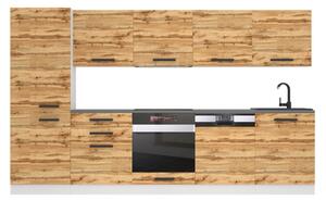 Kuchynská linka Belini Premium Full Version 300 cm dub wotan s pracovnou doskou ROSE Výrobca