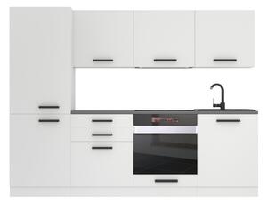 Kuchynská linka Belini Premium Full Version 240 cm biely mat s pracovnou doskou SANDY Výrobca