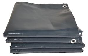 JAGO Plachta 650 g/m², hliníkové oká, antracit, 4 x 7 m