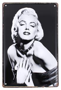Retro tabuľa Marylin Monroe (rozmer 20 x 30 cm)