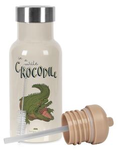 Detská termo fľaša Crocodile 350 ml