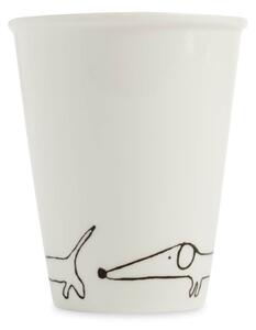 Porcelánový hrnček Sausage dog 220 ml