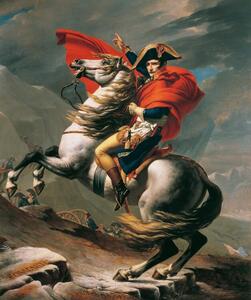 Obrazová reprodukcia Napoleon Crossing the Alps on 20th May 1800, Jacques Louis David