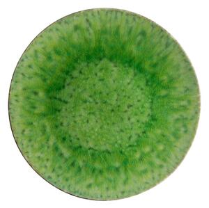 Zelený kameninový servírovací tanier Costa Nova Riviera, ⌀ 31 cm