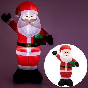 Nafukovací Santa Claus s LED osvetlením 250 cm