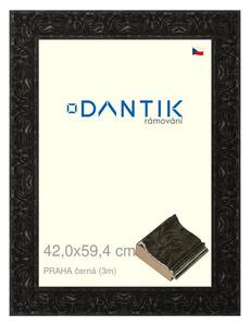 DANTIK rám na obraz 42x59,4 | PRAHA černá (Plexi Čiré)
