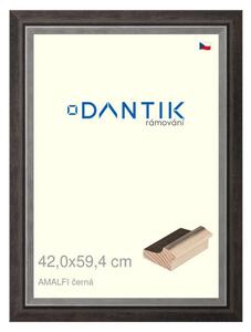 DANTIK rám na obraz 42x59,4 | AMALFI černá (Plexi Čiré)