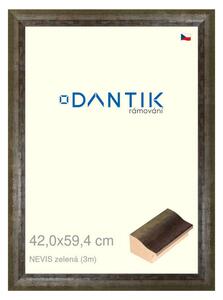 DANTIK rám na obraz 42x59,4 | NEVISzelená (Plexi Čiré)