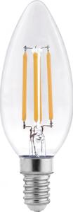 LED Žiarovka FILAMENT C37 E14/6W/230V 3000K