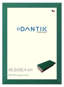 DANTIK rám na obraz 42x59,4 | RETRO zelená (Plexi Čiré)
