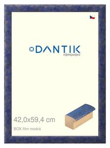 DANTIK rám na obraz 42x59,4 | BOX film modrá (Plexi Čiré)