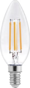 LED Žiarovka FILAMENT C37 E14/6W/230V 4000K