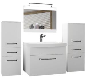 Kúpeľňový nábytok Belini Premium Full Version biely mat + umývadlo + zrkadlo + LED osvetlenie Glamour 58 Výrobca
