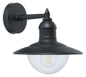 Top Light - Vonkajšie nástenné svietidlo VERONA 1xE27/12W/230V IP44 čierna