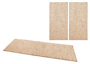 BT Carpet Spálňová sada Wolly 102842 Beige Brown - 3 diely: 67x140 (2x), 67x250 (1x) cm