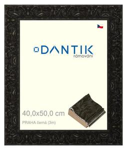 DANTIK rám na obraz 40x50 | PRAHA černá (Plexi Čiré)
