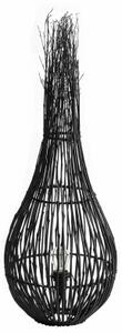 Stojacia lampa Fishtrap čierna 90 cm