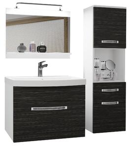Kúpeľňový nábytok Belini Premium Full Version eben kráľovský + umývadlo + zrkadlo + LED osvetlenie Glamour 40 Výrobca