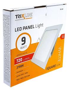 LED Podhľadové svietidlo SQUARE LED/9W/230V 2700K