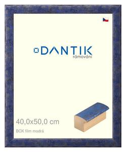 DANTIK rám na obraz 40x50 | BOX film modrá (Plexi Čiré)