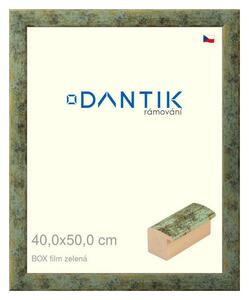 DANTIK rám na obraz 40x50 | BOX filmzelená (Plexi Čiré)