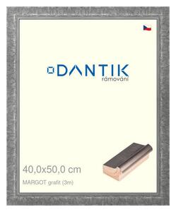 DANTIK rám na obraz 40x50 | MARGOT grafit (Plexi Čiré)