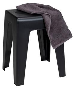 Čierna sprchová stolička Wenko Kumba