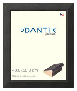 DANTIK rám na obraz 40x50 | Caa Decapato černá (Plexi Čiré)