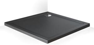 Sprchová vanička obdĺžniková Roth 90x80 cm akrylát antracit 8000316