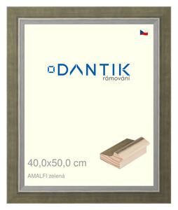 DANTIK rám na obraz 40x50 | AMALFI zelená (Plexi Čiré)