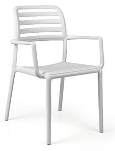 Nardi Záhradná stolička COSTA Farba: Biela